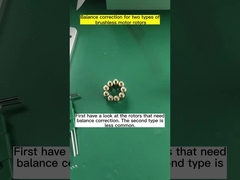 Yüksek hassasiyetli yumuşak rulman fırçasız motor rotoru,manyetik fırçasız motor rotoru dengeleme makinesi