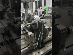 İki İstasyonlu Elektrikli Üç Tekerlekli Bisiklet Motor Rotorlu Yatay Otomatik Dengeleme Makinesi